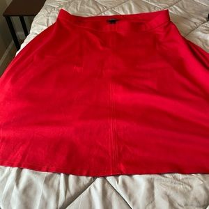 24/26 Red Lane Bryant Skirt